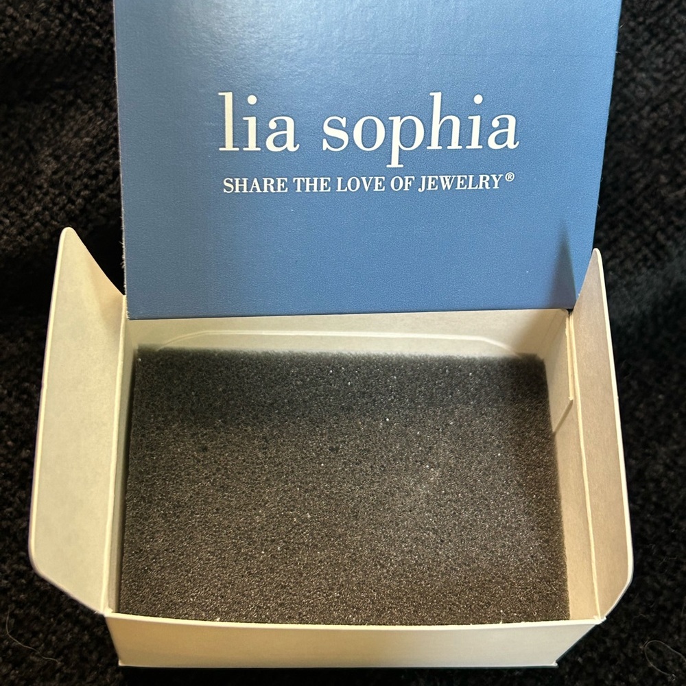 NIB Lia Sophia necklace & earring set - Picture 5 of 5